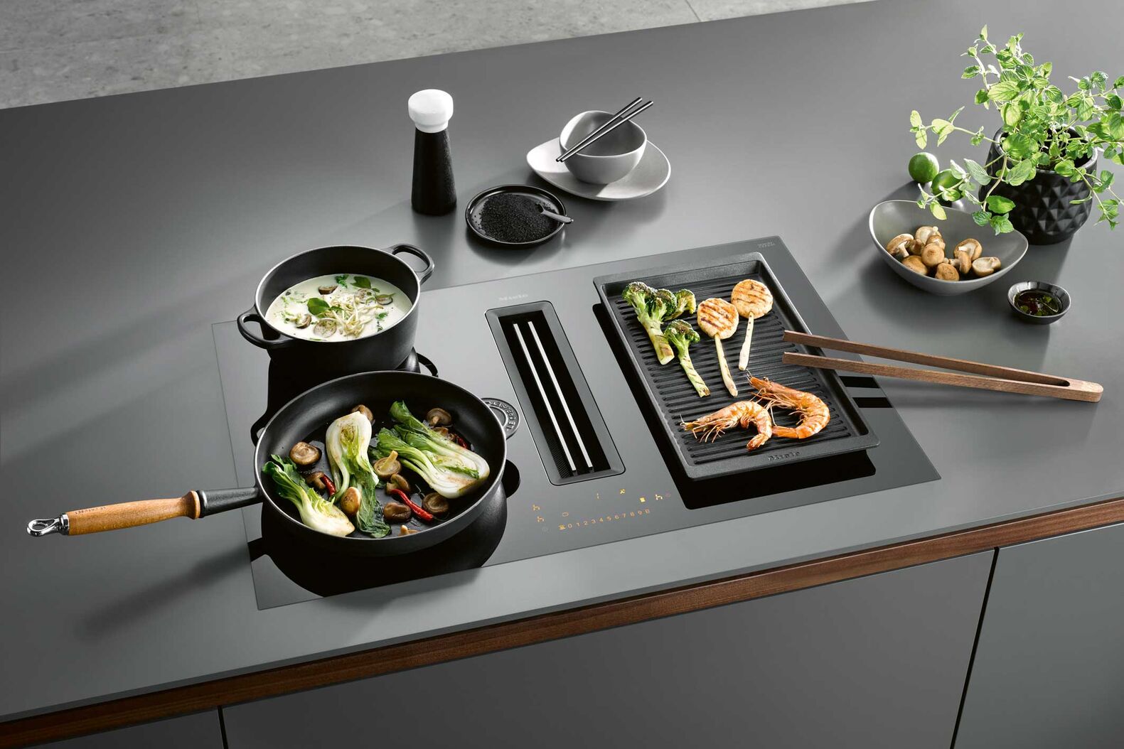 Miele: Induktions-Kochfeld