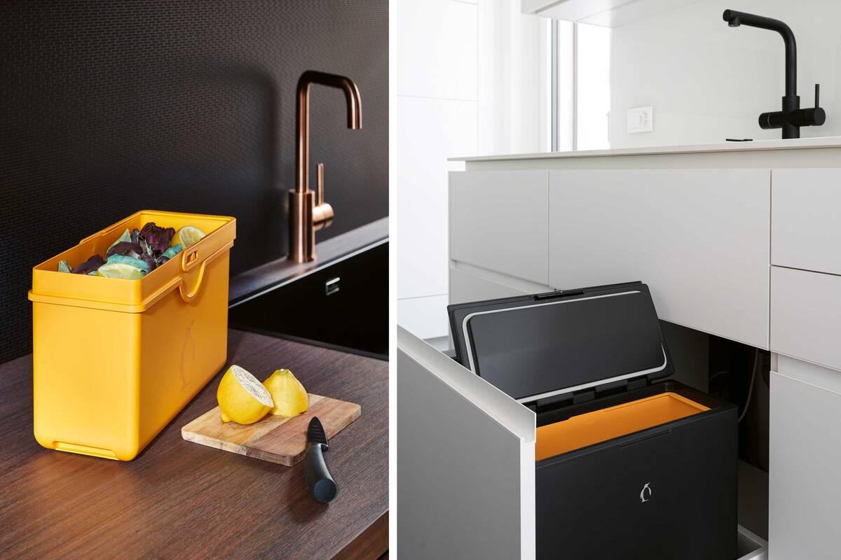 Stinkt nicht: Der «FreezyBoy» macht Schluss mit schlechten Gerüchen aus dem Kompostkübel. Rüstabfälle und Speisereste werden auf –5° gekühlt und können tage- und wochenlang liegenbleiben, bei minimalem Stromverbrauch. Avantyard Ltd, freezyboy