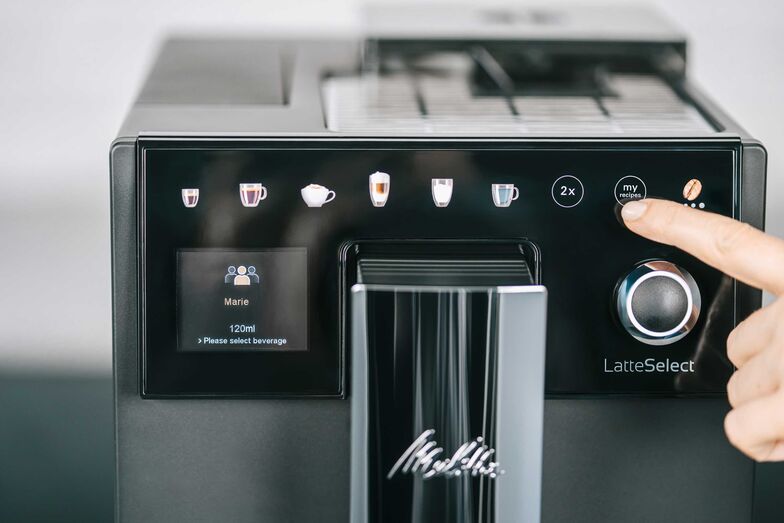 Mit der Auswahltaste «my recipes» (meine Rezepte) lässt es sich schnell auf den ausgefeilten Favoriten zugreifen.