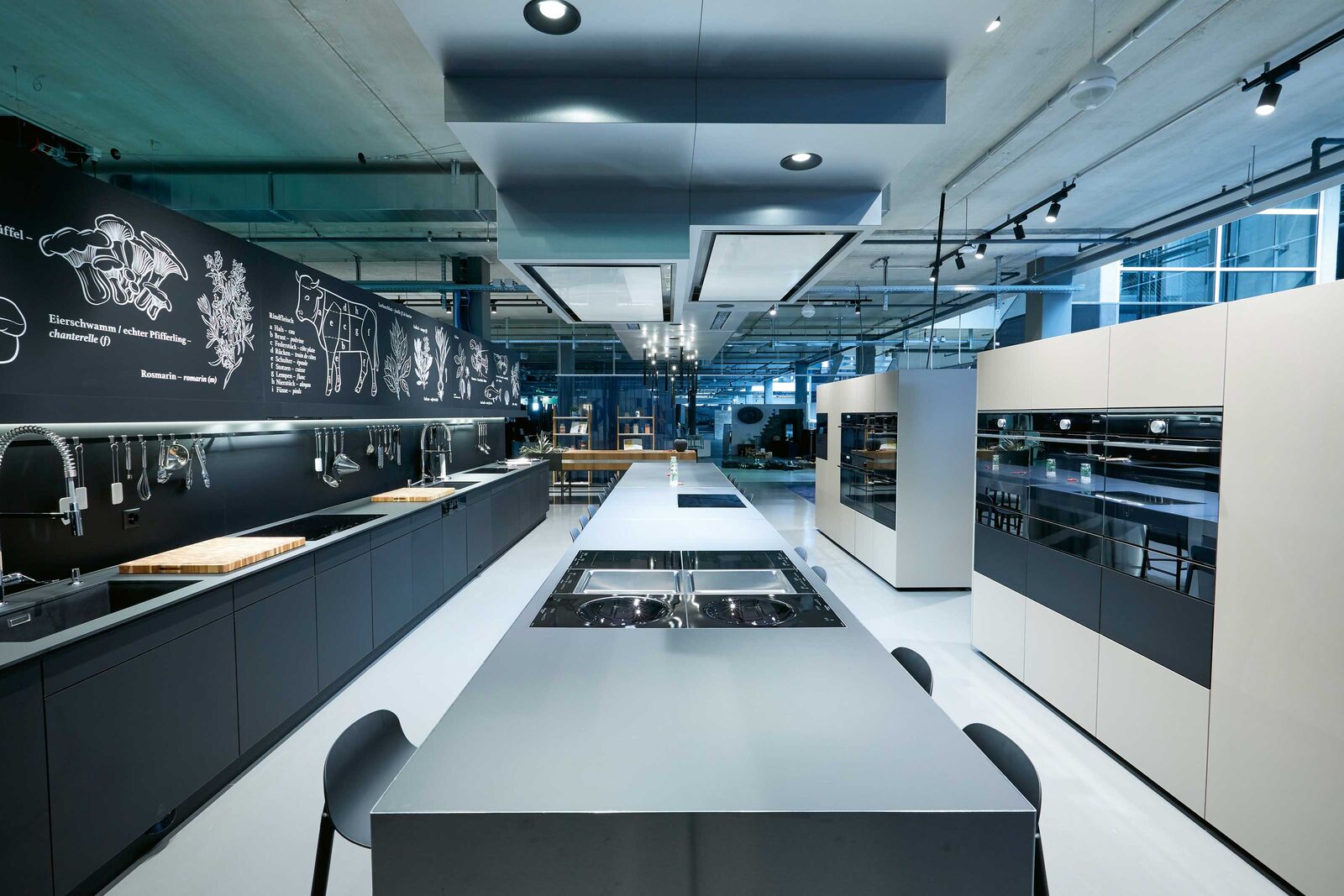 Die «Taste Gallery» in der Bauarena Volketswil ist Showroom und Eventlokal zugleich.