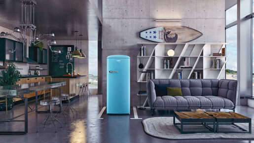 Ein Kühlschrank feiert Geburtstag