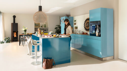 Dauerhaft glänzend schön: Stahlküche